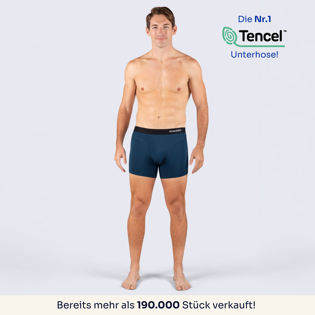 Boxershorts voor heren TENCEL™, mix van kleuren 3 stuks