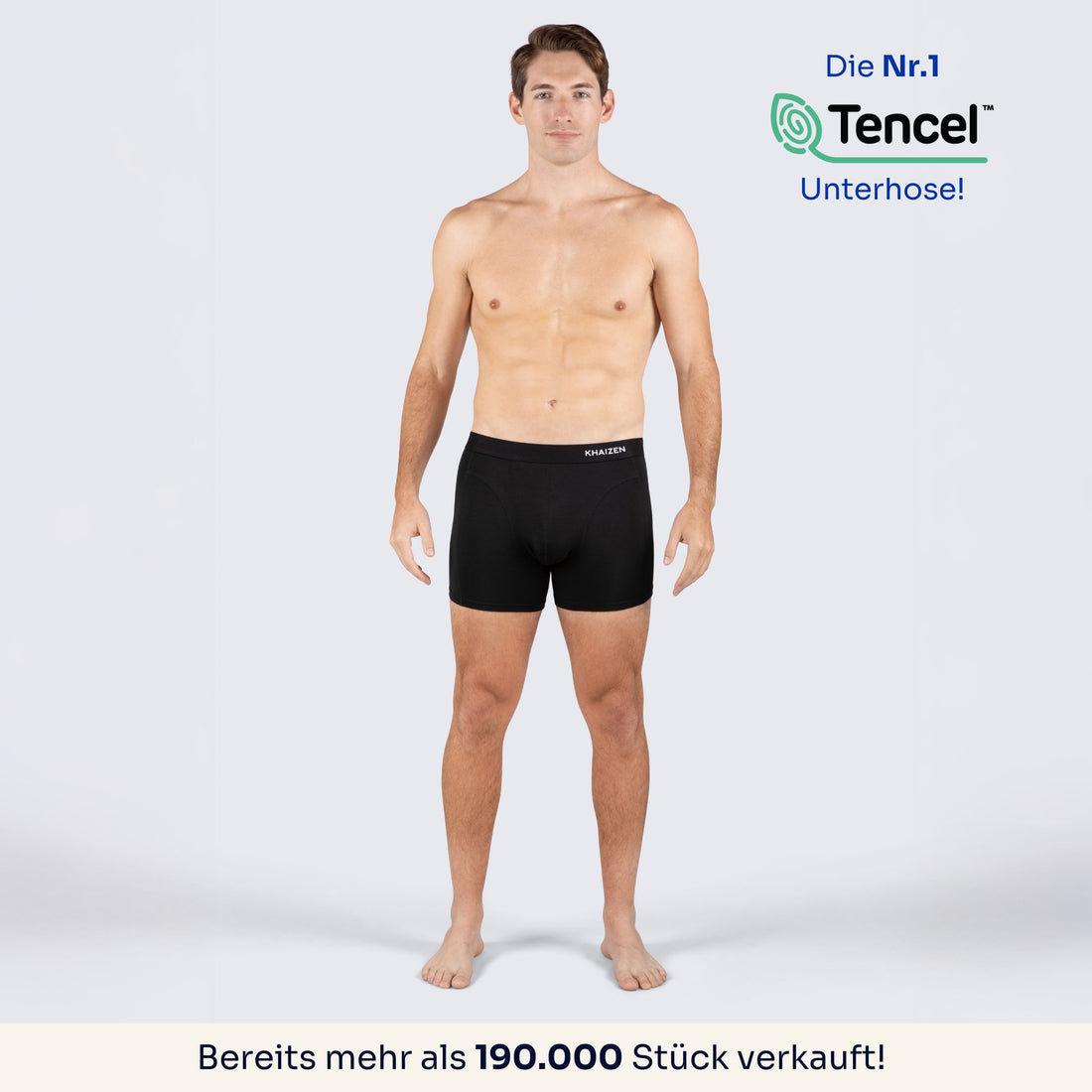 Boxershorts voor heren TENCEL™, set van 3