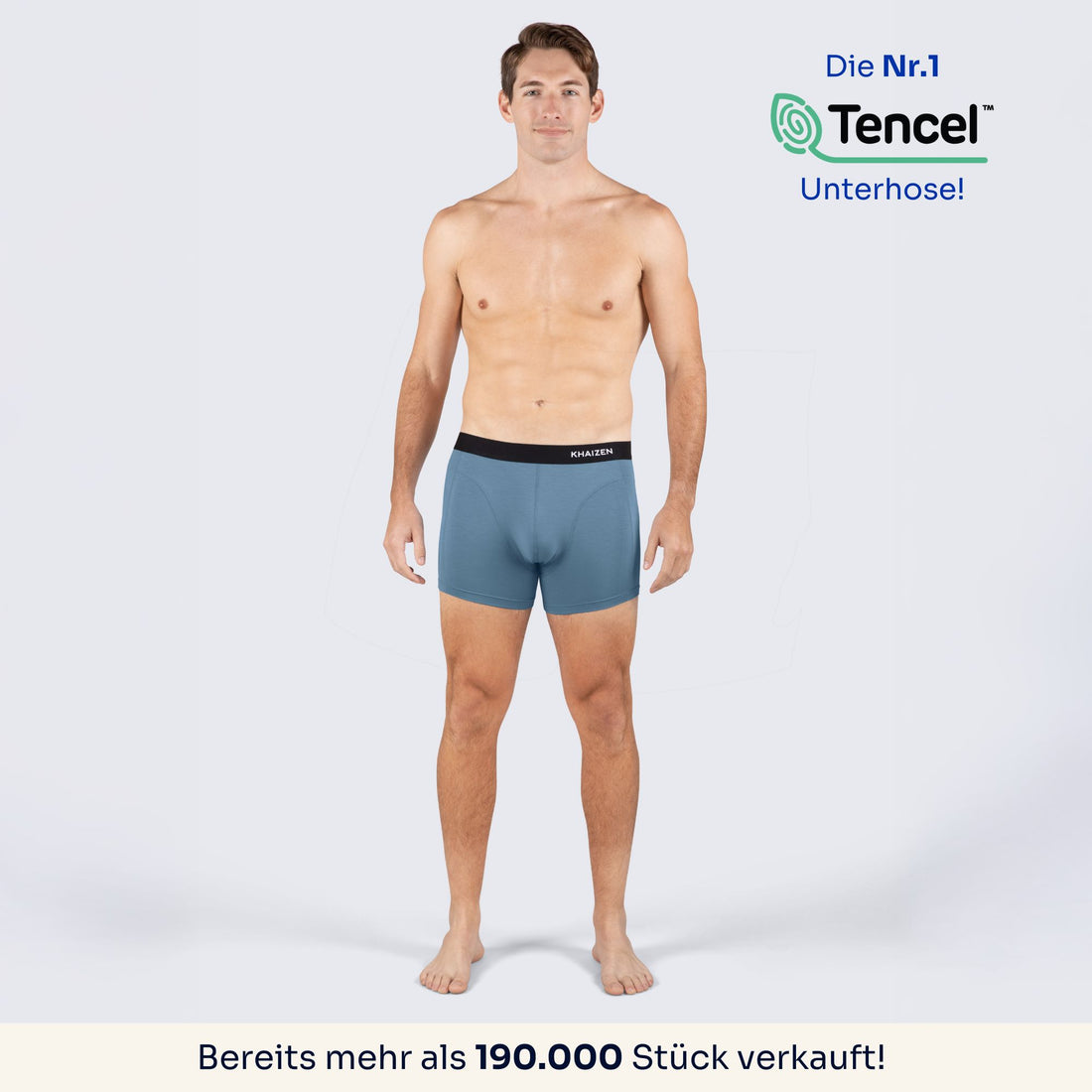 Boxershorts voor heren TENCEL™, 9 stuks
