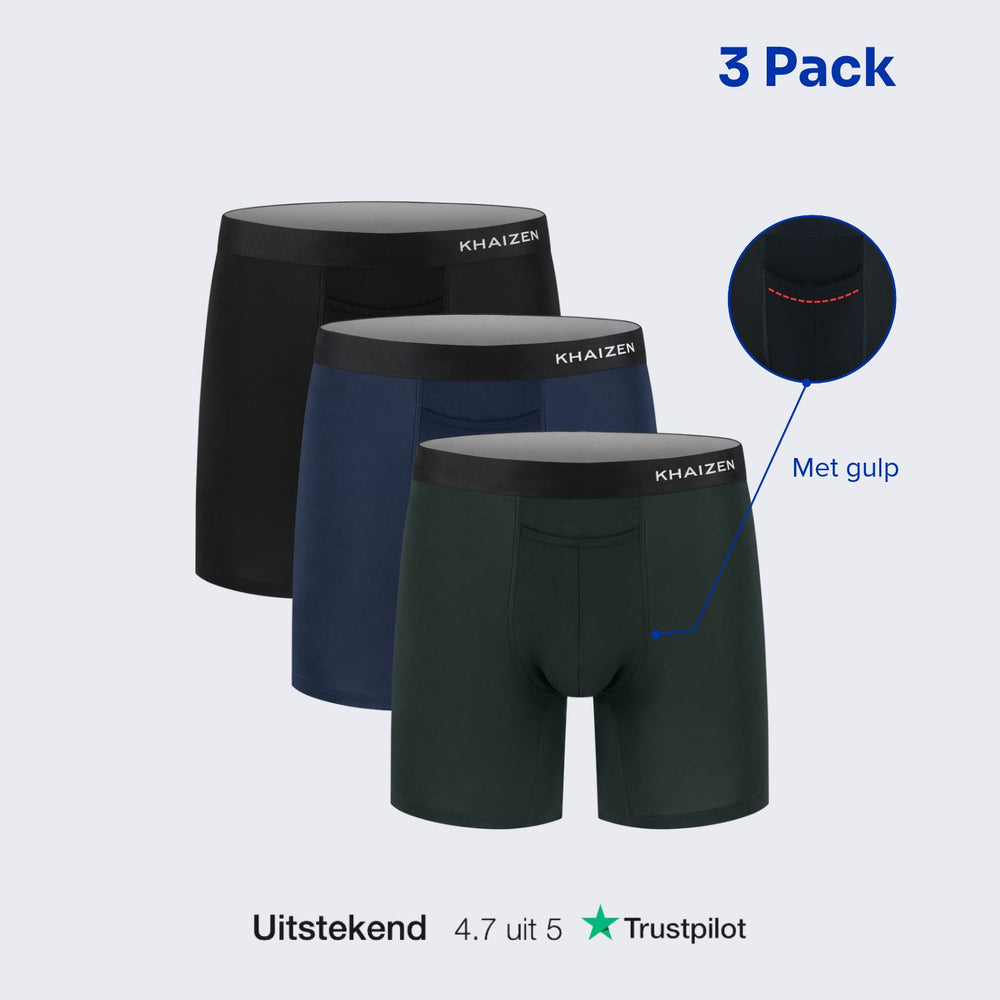 Active Boxershorts TENCEL™ Lyocell 3-Pack